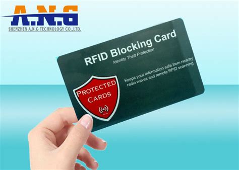 electronic rfid card|what is rfid blocking card.